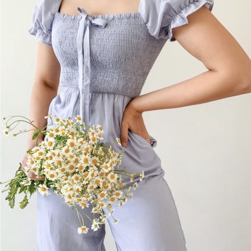 Chic Light Purple Jumpsuit